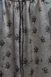 Mutedance 25 Autumn/Winter Elastic Waist Drawstring Loose Casual Pants Flower Dye MD-MD25FW80-khaki (MD25FW77)